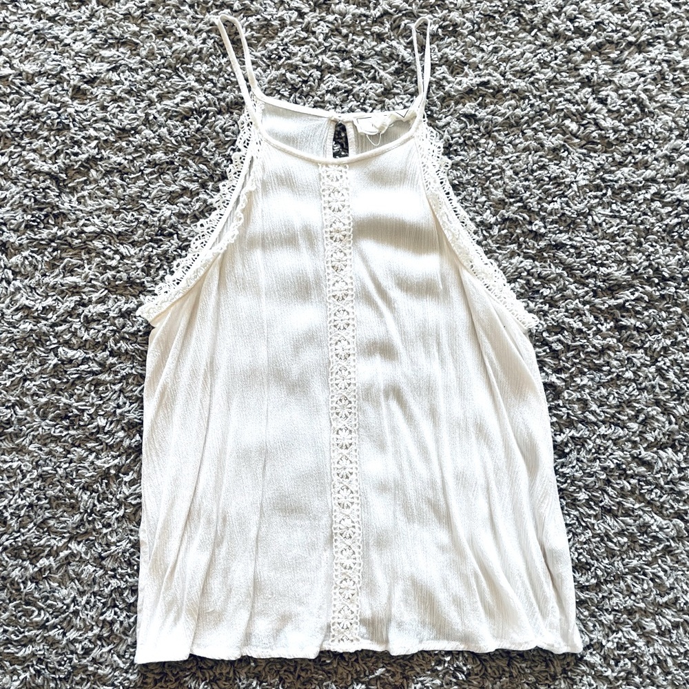 Embroidered Tank Top Small Women’s Camisole Cami S Summer Top